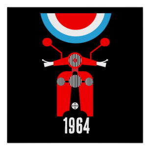 Britse Mods 1964 Perfect Poster