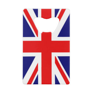Britse nationale vlag - Union Jack Kredietkaart Flessenopener