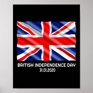 Britse Onafhankelijkheidsdag Brexit Valentijnsdag Poster