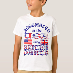 Britse Onderdelen Front T-shirt