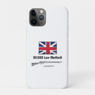 Britse P1888 Lee Metford Rifle Telefoonhoes iPhone 11 Pro Hoesje