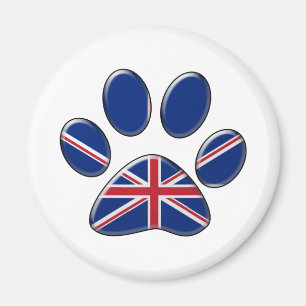 Britse patriotkat magneet