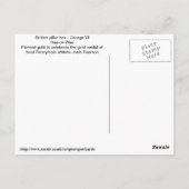Britse pijlerdoos - George VI Briefkaart (Achterkant)
