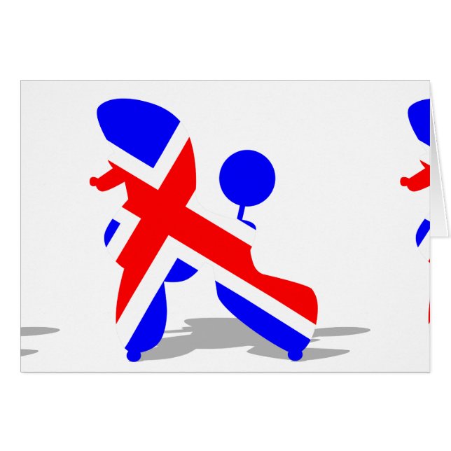 Britse poedel (Voorkant Horizontaal)