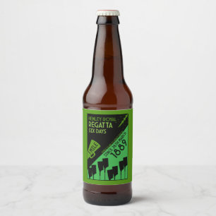 Britse rivier Thames Regatta Bier Etiket