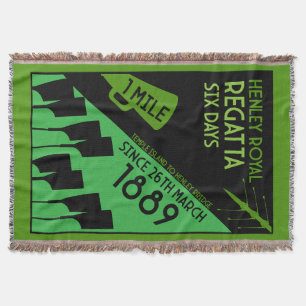 Britse rivier Thames Regatta Picnic Deken