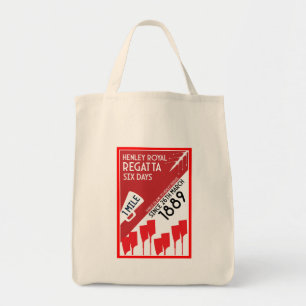 Britse rivier Thames Regatta Tote Bag