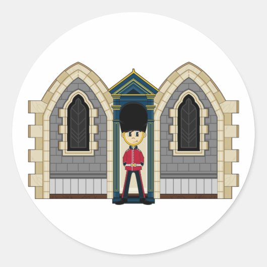 Britse Royal Guard Sticker (Voorkant)