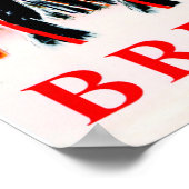 Britse Royal Guards vintage-Poster Poster (Hoek)