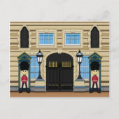 Britse Royal Palace Guards Briefkaart (Voorkant)