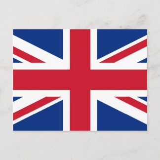 Britse Royal Union Jack Flag Briefkaart