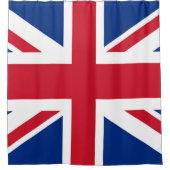 Britse Royal Union Jack Flag Douchegordijn (Voorkant)