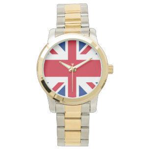 Britse Royal Union Jack Flag Horloge