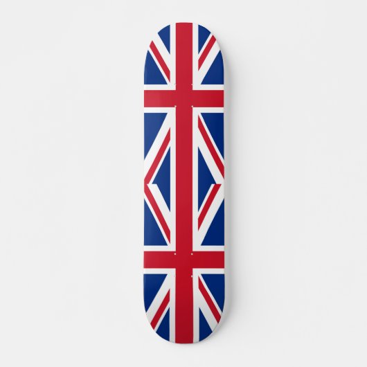 Britse Royal Union Jack Flag Skateboard (Voorkant)