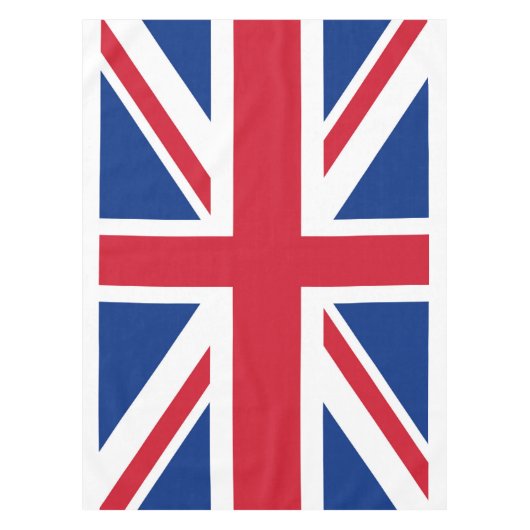 Britse Royal Union Jack Flag Tafelkleed (Voorkant)