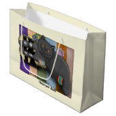 Britse Shorthair Cat Sandalen Grappig Schattige Groot Cadeauzakje (Voorkant Gekanteld)