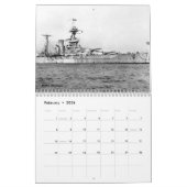 Britse slagschepen van de Tweede Wereldoorlog Kalender (Feb 2026)