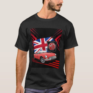 Britse sportwagen Mg Mgb Cabrio T-shirt