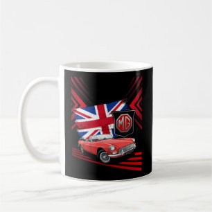 Britse sportwagen Mg Mgb Convertible Koffiemok