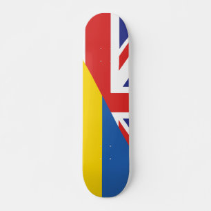 Britse steun voor de Oekraïne Sherpa Blanket Skateboard