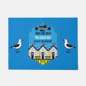 Britse strandvloer deurmat (Voorkant)