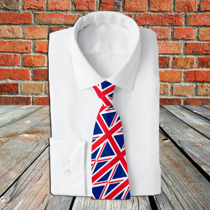Britse Stropdassen, mode Britse vlag Stropdas
