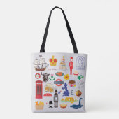 Britse symbolen draagtas (Achterkant)