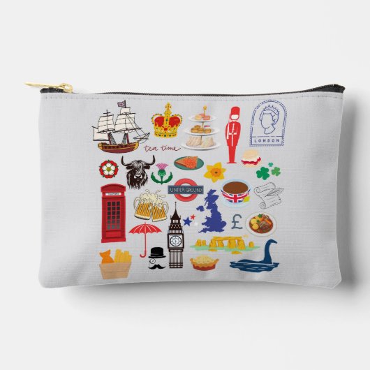 Britse symbolen etui (Voorkant)