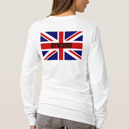 Britse synchro t-shirt (Achterkant)