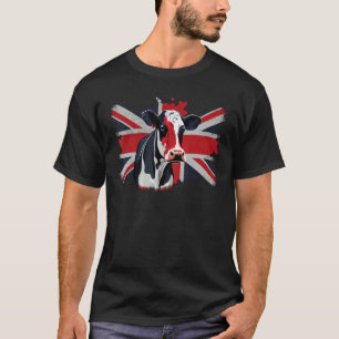 Britse UK-rundvee op koe uit Groot-Brittannië T-shirt