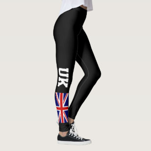 Britse Union Jack Britse vlag aangepaste Branded s Leggings