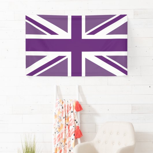 Britse Union Jack Flag Banner (Insitu)