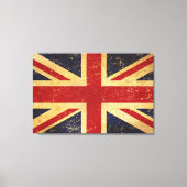 Britse Union Jack Flag  Canvas Afdruk (Voorkant)