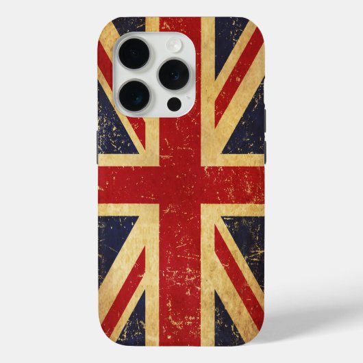 Britse Union Jack Flag Case-Mate iPhone Case (Achterkant)
