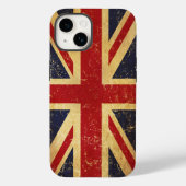 Britse Union Jack Flag Case-Mate iPhone Case (Achterkant)