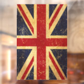 Britse Union Jack Flag  Raamsticker (Vel 2)