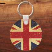 Britse Union Jack Flag  Sleutelhanger (Voorkant)