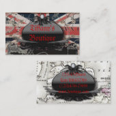  Britse Union Jack Londen mode Visitekaartje (Voorkant / Achterkant)