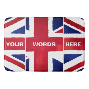 Britse Union Jack-vlag badkamer schuim badmat