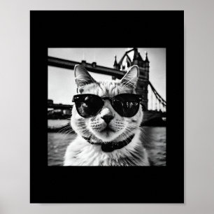 Britse Vakantie En Kattenbezoek In Londen Poster