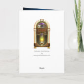 Britse van de Tuimelschakelaar van de juke-box de Kaart (Achterkant)