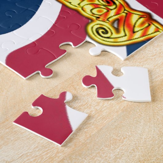 Britse verjaardagscadeaus Art Print Legpuzzel (Zijkant)