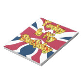 Britse verjaardagscadeaus Art Print Notitieblok (Gedraaid)