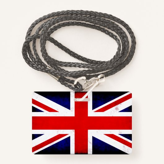 Britse vlag badge (Voorkant met draagriem)