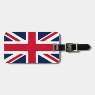 Britse vlag bagagelabel