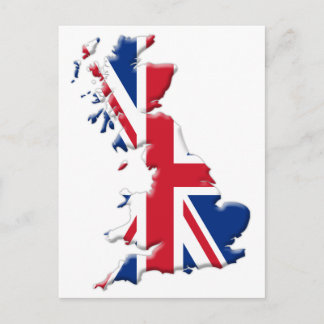 Britse vlag briefkaart