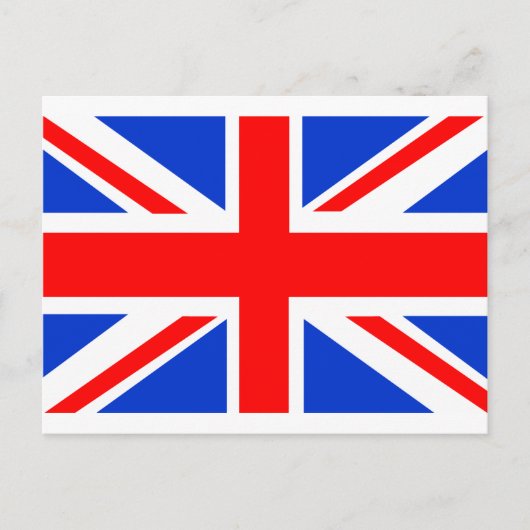 Britse vlag briefkaart (Voorkant)