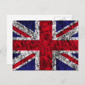 britse vlag briefkaart (Voorkant / Achterkant)