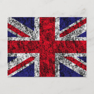 britse vlag briefkaart
