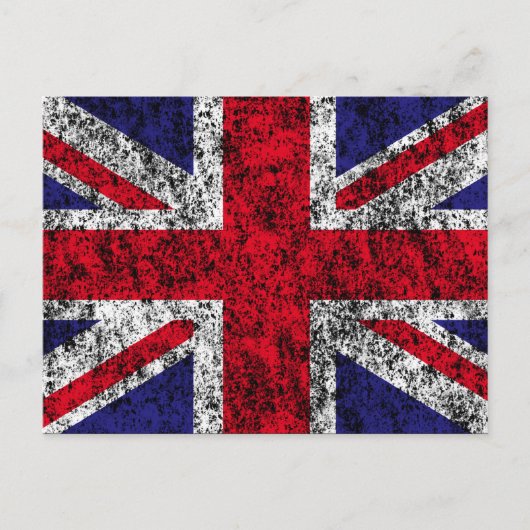 britse vlag briefkaart (Voorkant)